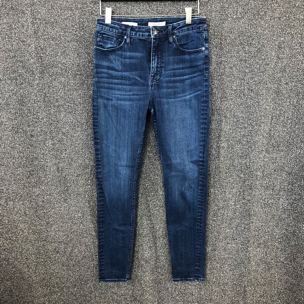 Vigoss Women's Ace Skinny‎ Jeans Size 27 Blue Dark Wash